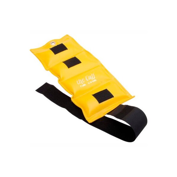 Cuff Original Wrist and Ankle Weight, 7 lb., Lemon